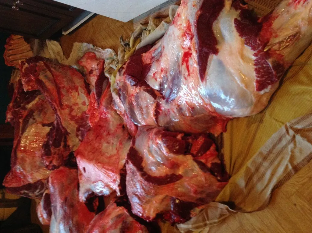 мясо деревенское говядина в Ермолине 6