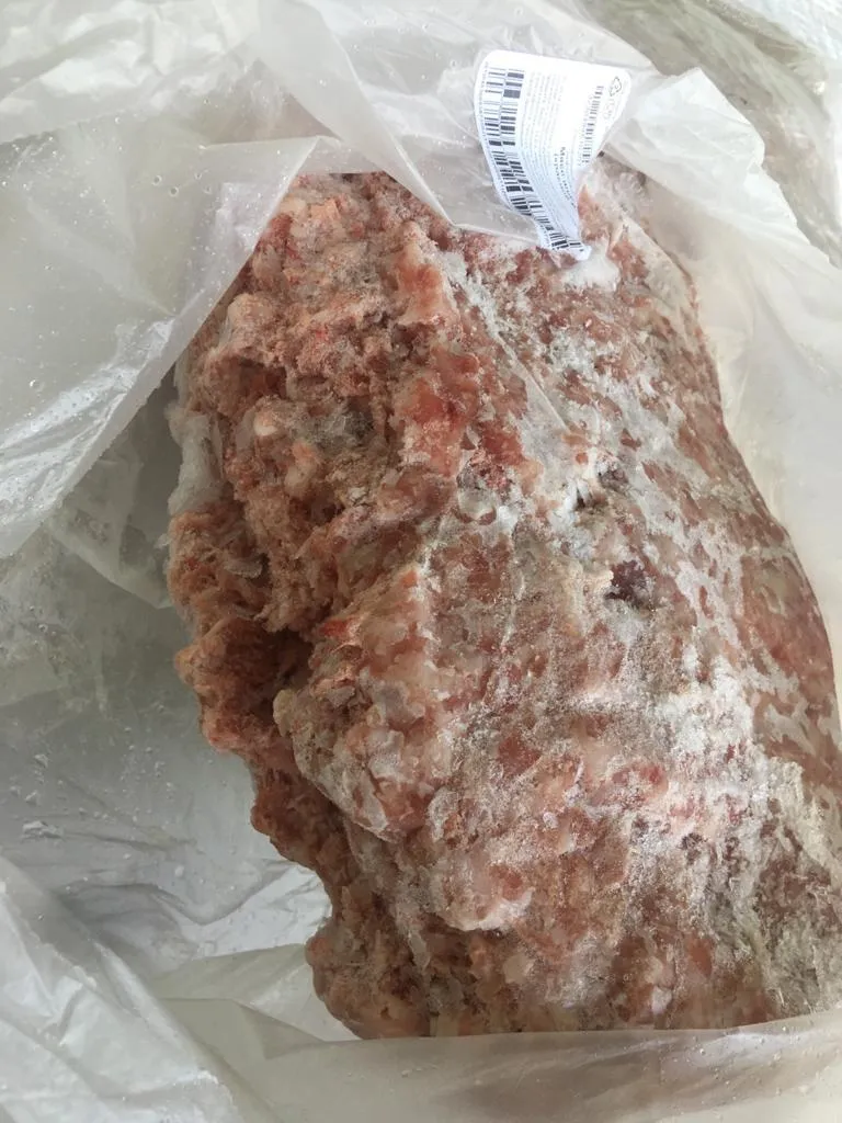 фотография продукта Мясо индейки рубленное (мясо бедра)