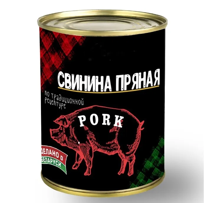 фотография продукта Консервы мясные свинина ж/б