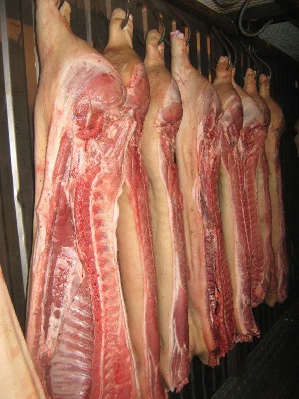 фотография продукта свинина в полутушах, субпродукты, кусок