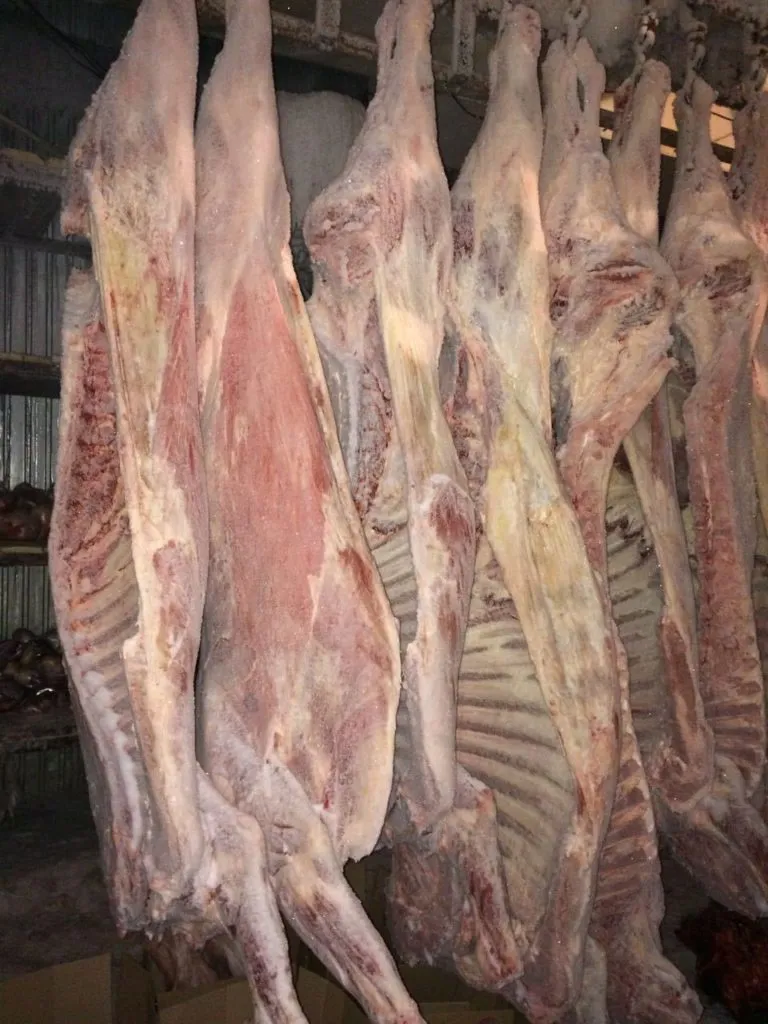 Фотография продукта Мясо говядины на кости, полутуши
