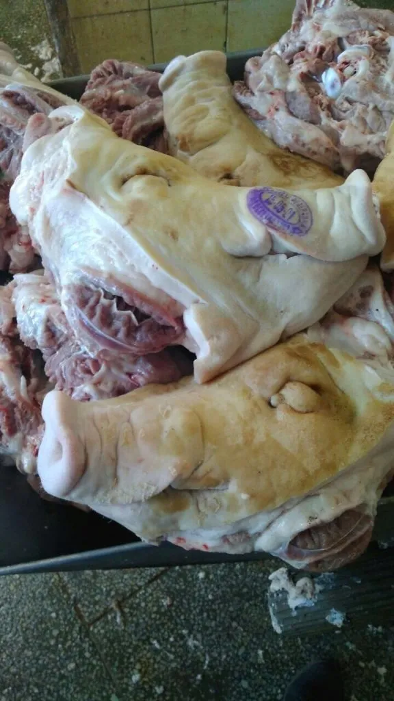 Фотография продукта Ограбленные головы свиные 