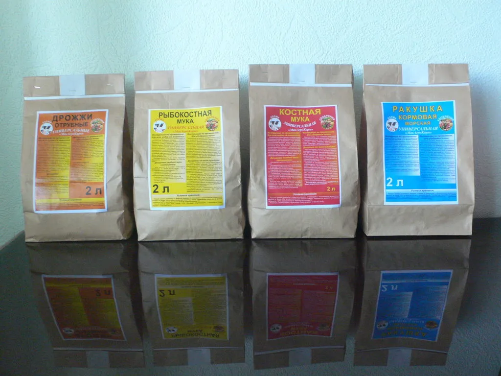 фотография продукта Рыбокостная мука  2л. (пакет)