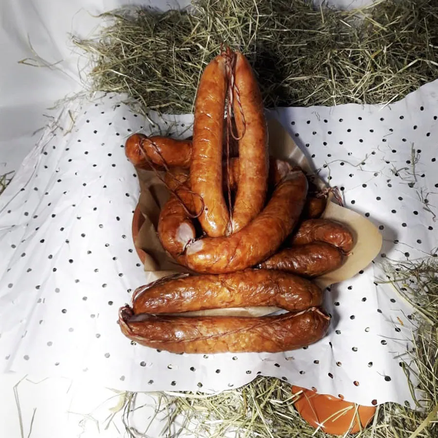 фотография продукта Колбаса куриная натурального копчения