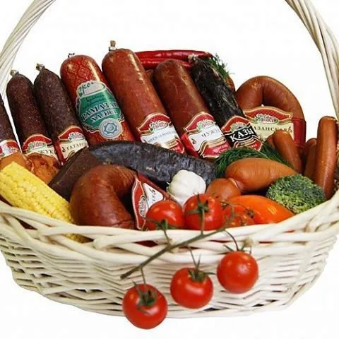 фотография продукта Широкий спектр колбасных изделий.