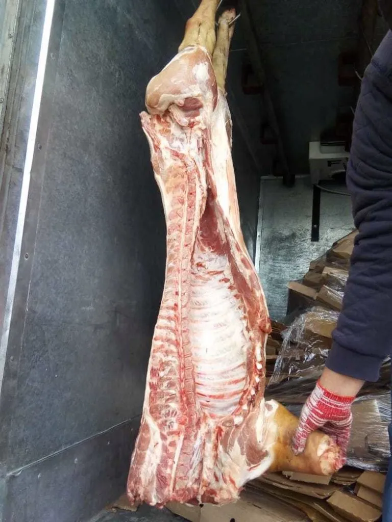 охлажденное мясо свинины, говядины.  в Новороссийске