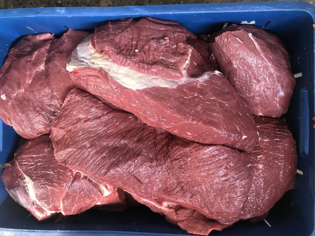 фотография продукта Говядина Б/К (тазобедренная часть)