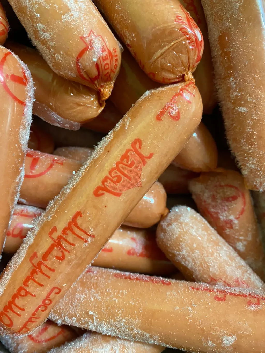 фотография продукта Халяль замороженая сосиска и сарделька. 