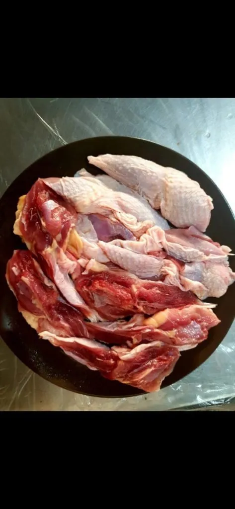 Фотография продукта Филе бедра с кожей курицы несушки