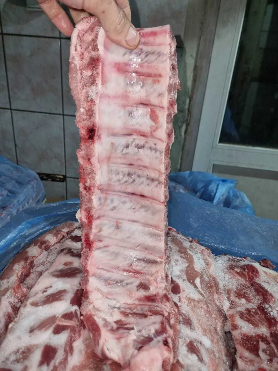 фотография продукта Ребро ленто свин.-225р/кг Владивосток
