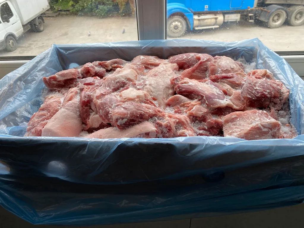 фотография продукта Котлетное мясо свинины  80х20