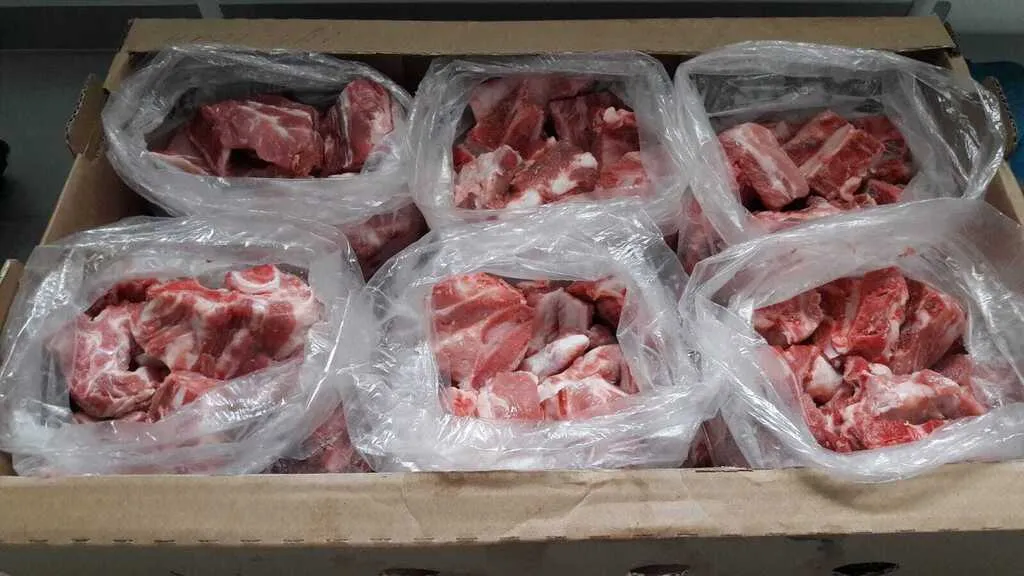 фотография продукта Рагу свиное замороженное 75 р/кг