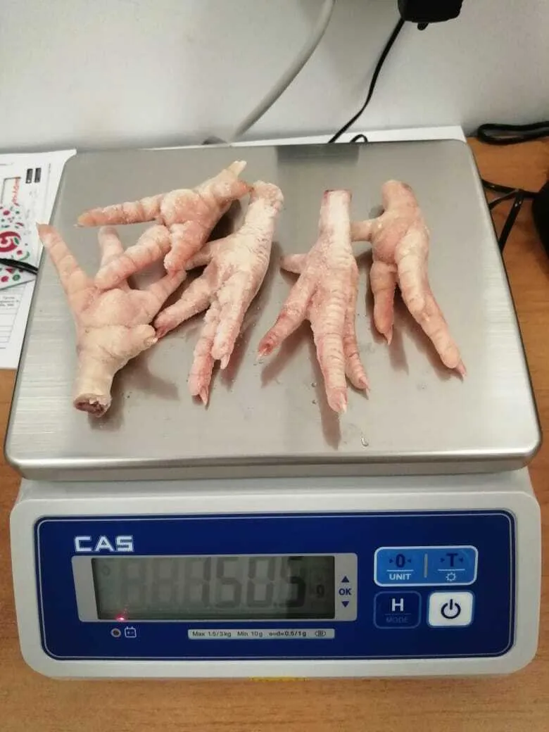 фотография продукта Куриные лапы категории С, монолит 12 кг