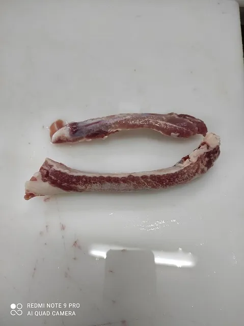 Фотография продукта Кость грудинки единичная свиная