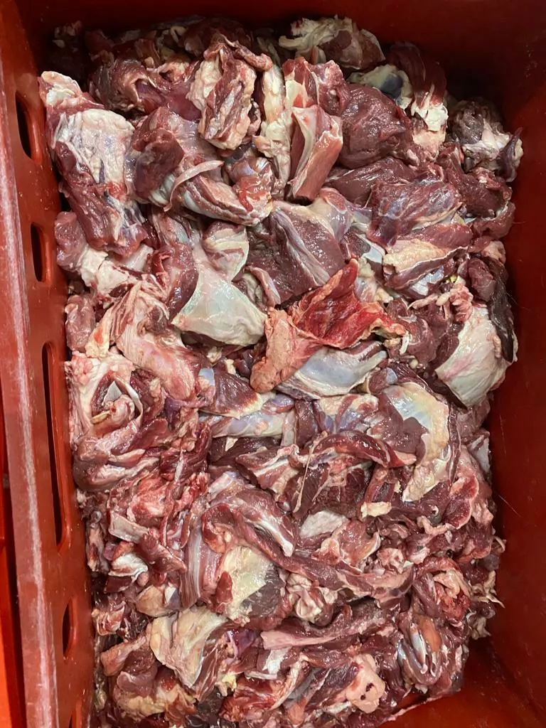 Фотография продукта Блочное мясо 2-й сорт  ГОСТ по 340 руб.
