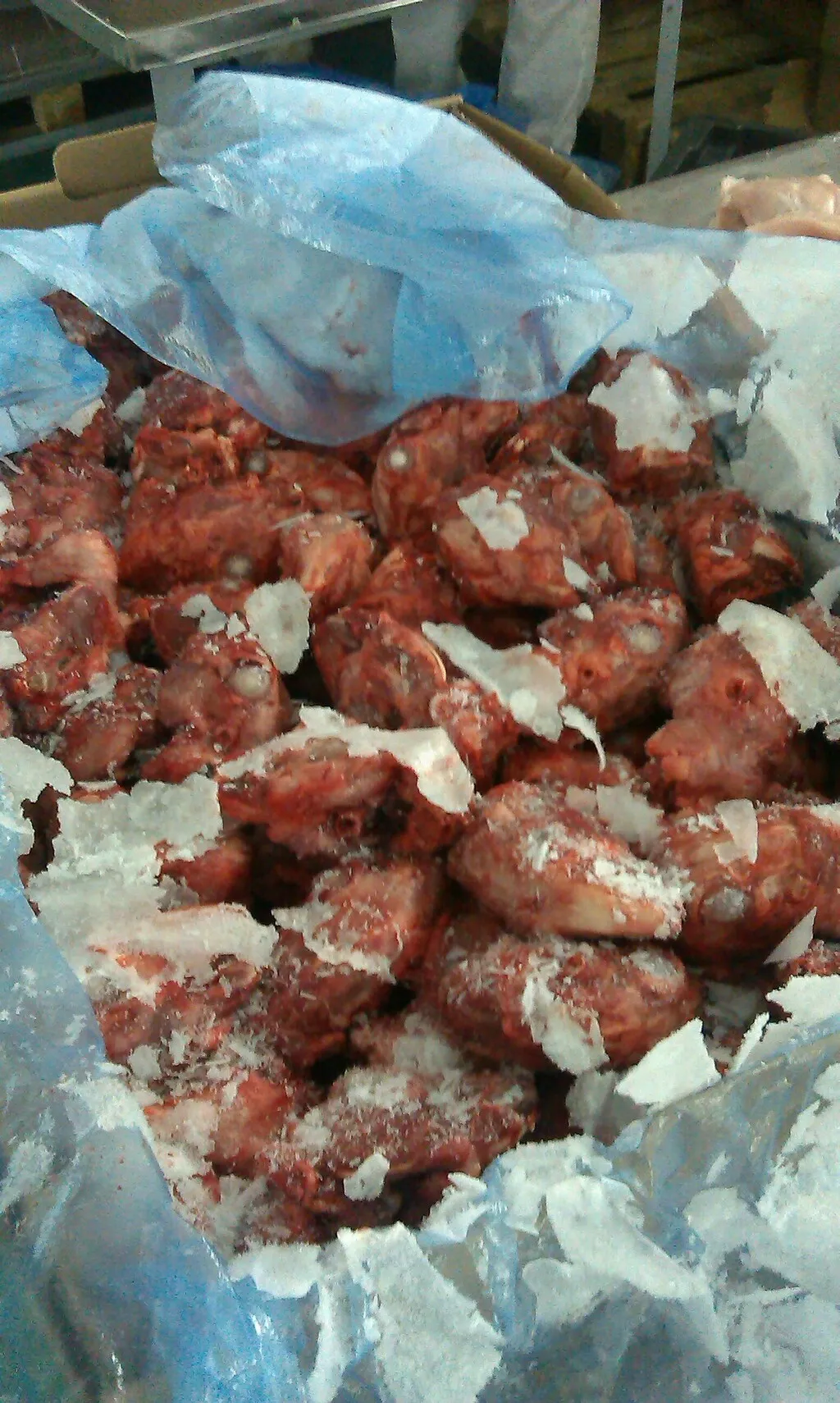 Фотография продукта Головы кролика очищенные (заморозка)