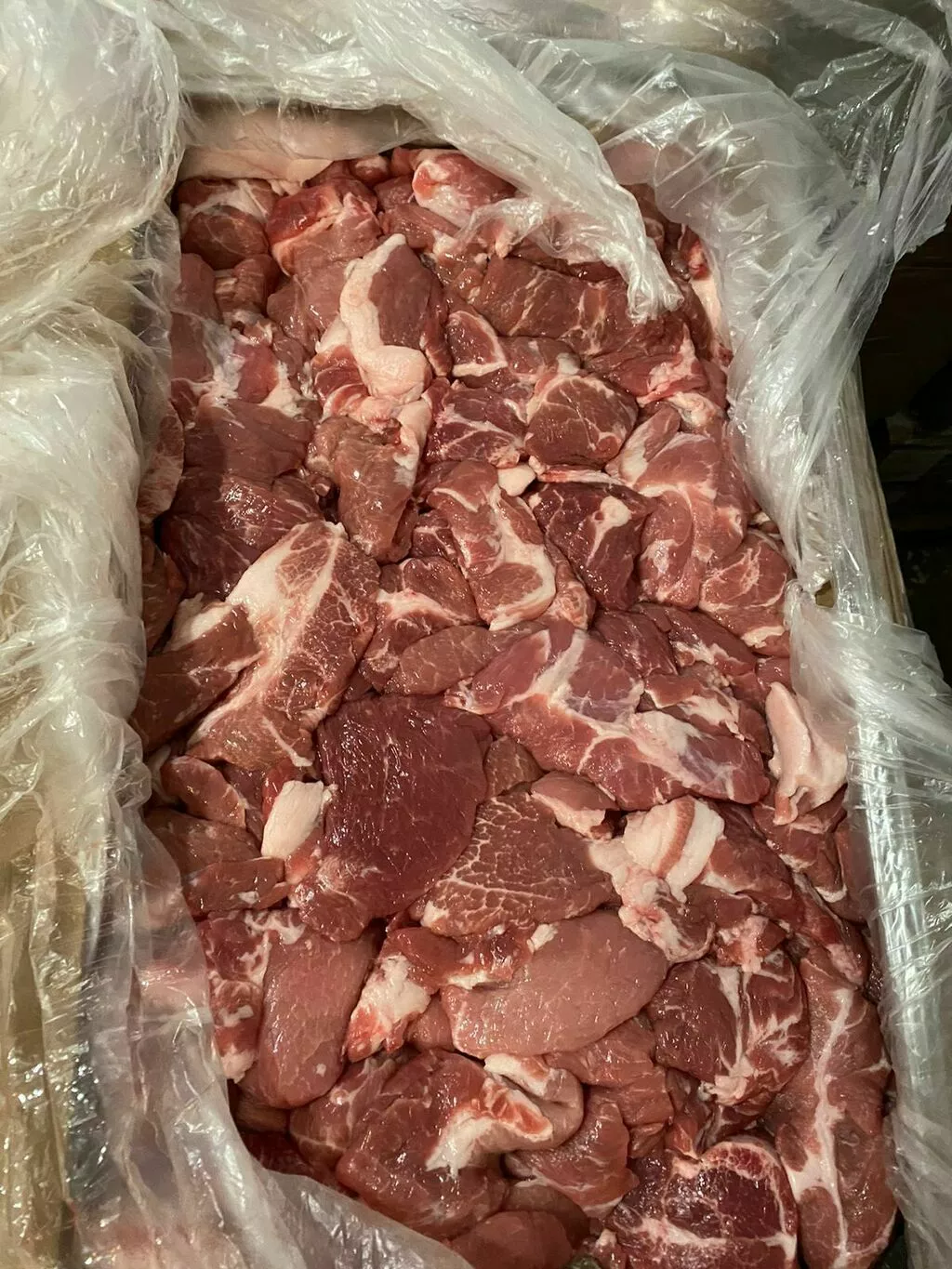 Фотография продукта Тримминг свиной 80/20 замороженный