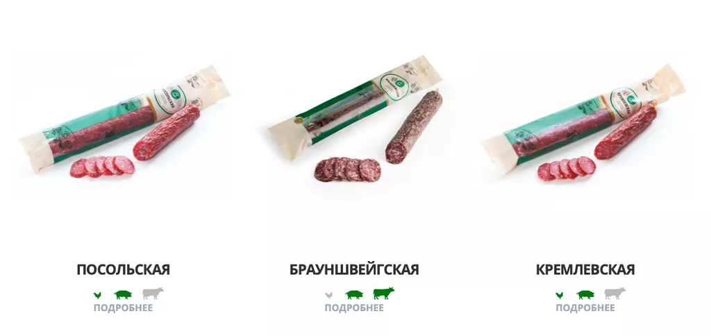 сырокопченые колбасы в Республике Беларусь
