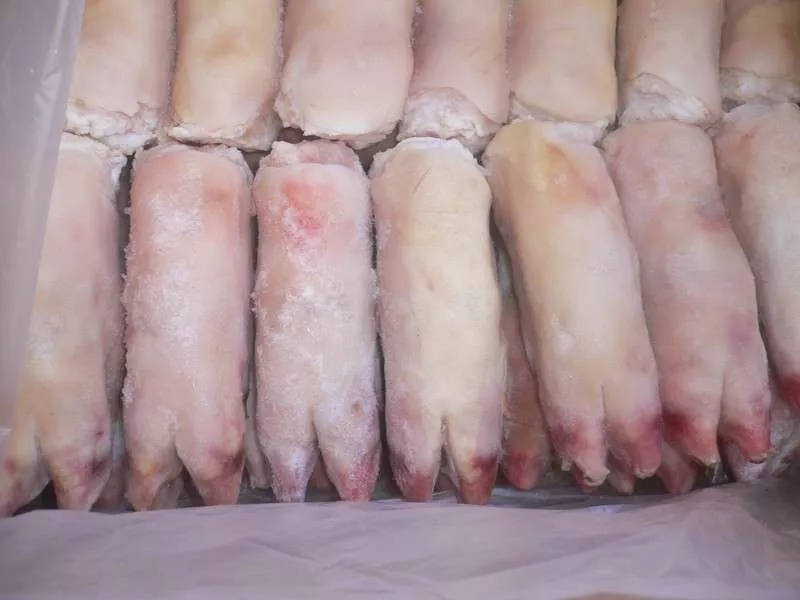 фотография продукта Свинина разделка (ноги,уши и пр) экспорт