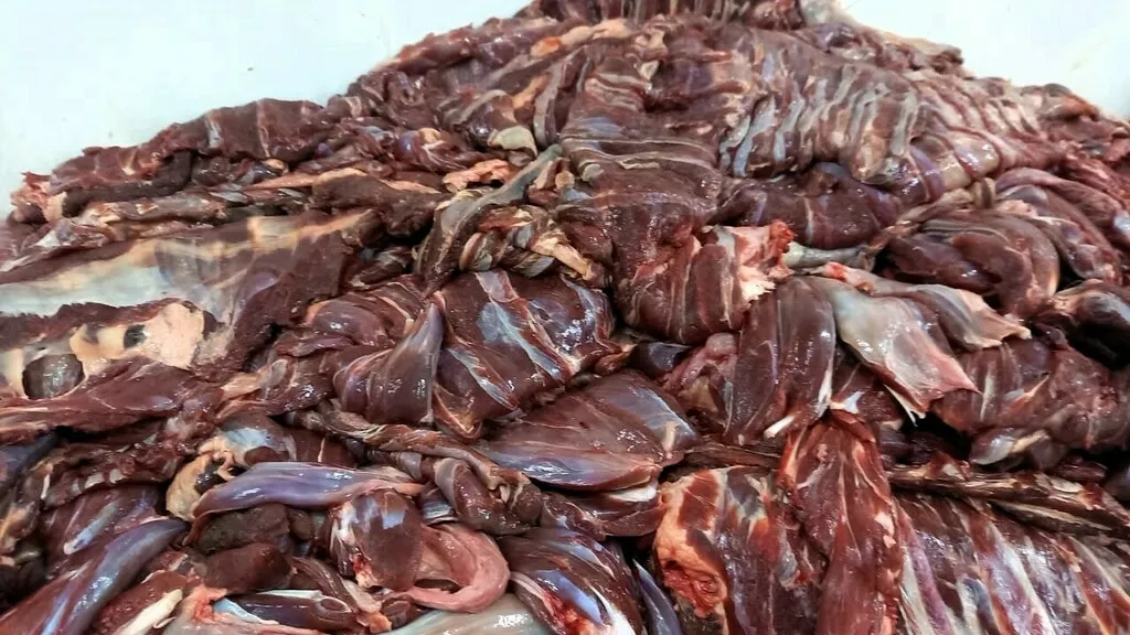 мясо оленя, оленина(ребра и голяшка б/к) в Барнауле и Алтайском крае