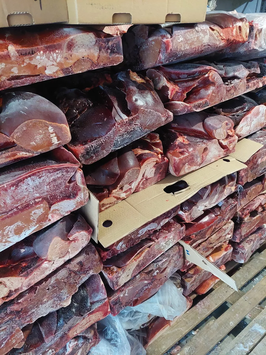 фотография продукта Печень говяжья, пищевая