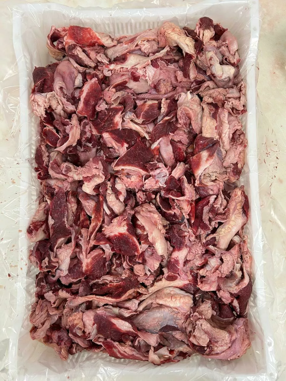 Фотография продукта Обрезь от жиловки щеки