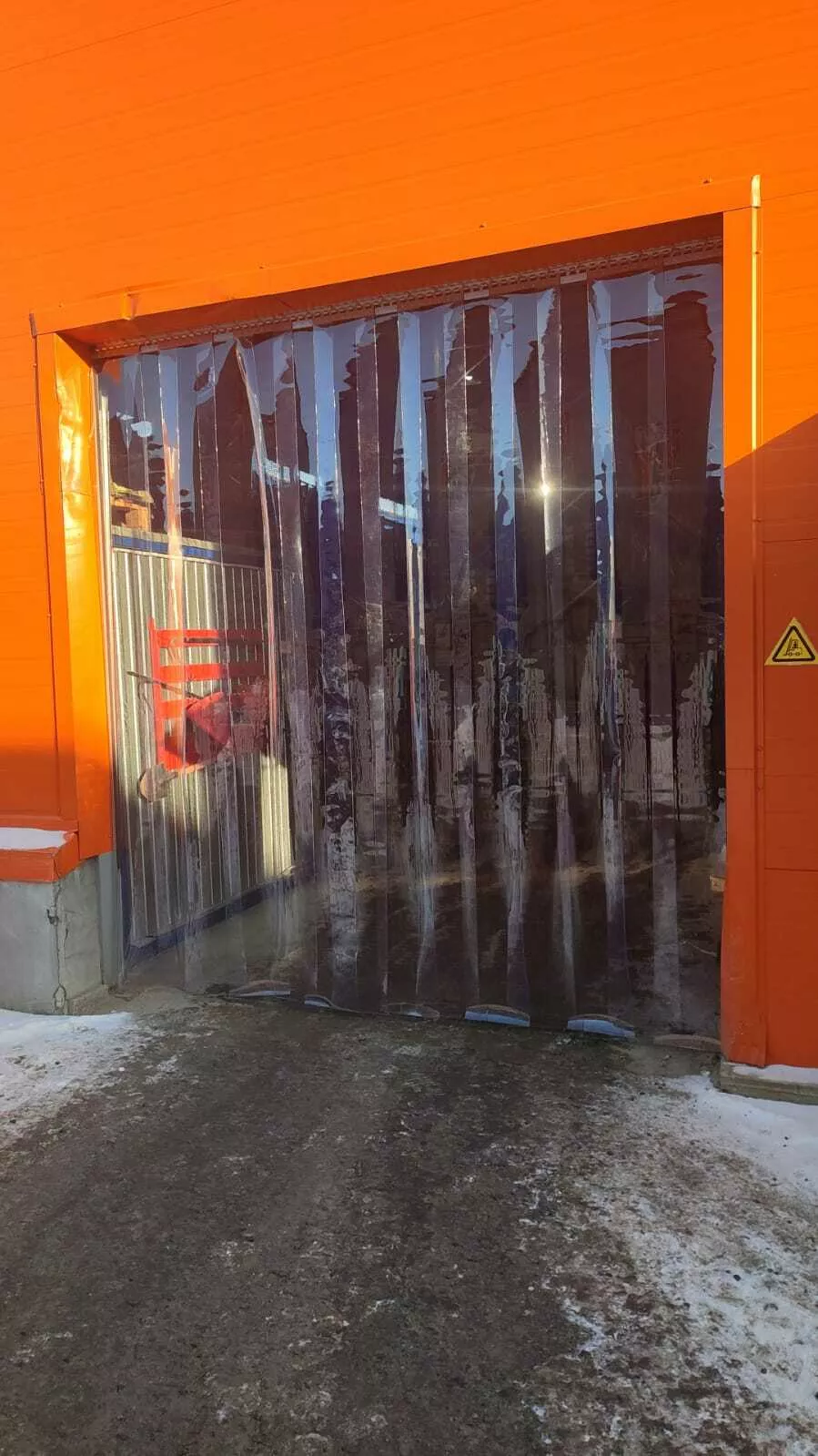 фотография продукта Пвх-завесы для склада, магазина