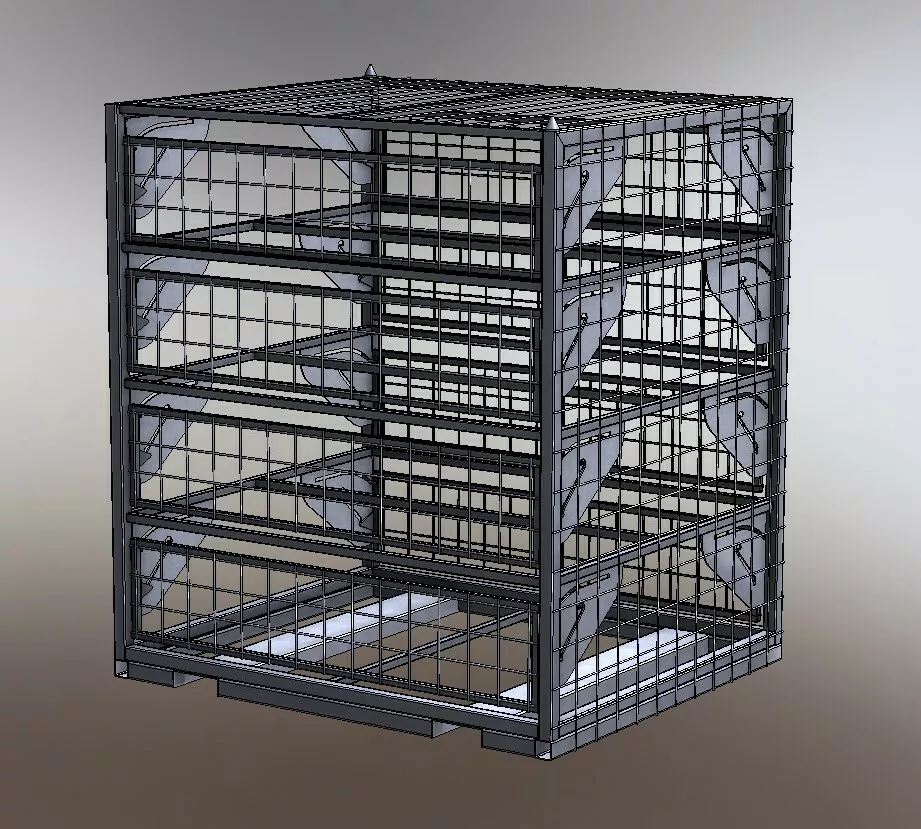 Фотография продукта Контейнер для перевозки птицы кт-4