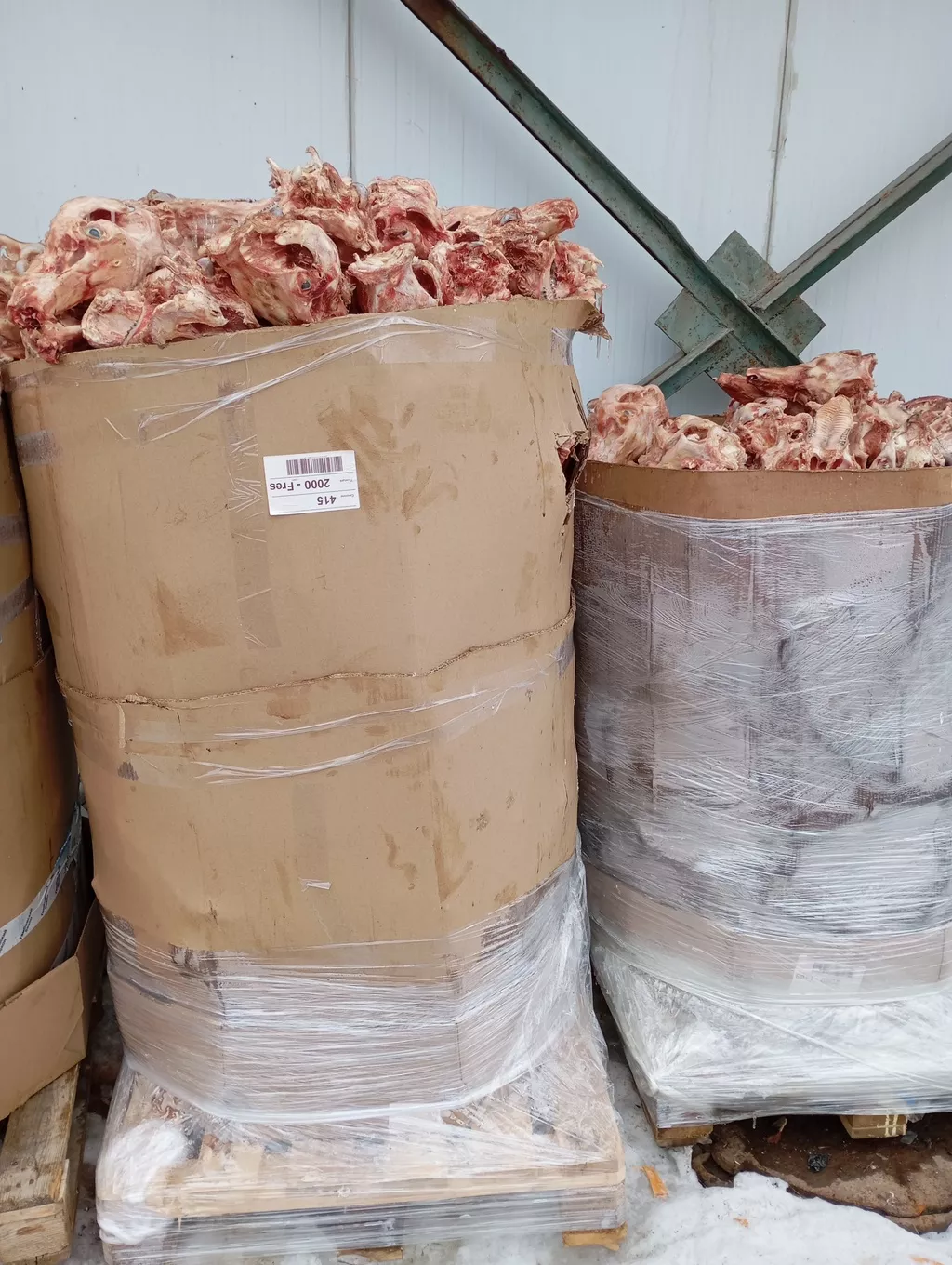 Фотография продукта Кости свиных голов охажденные 