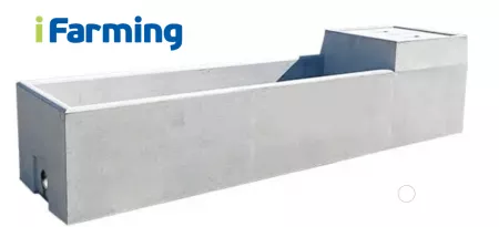 фотография продукта Групповая бетонная поилка с подогревом 