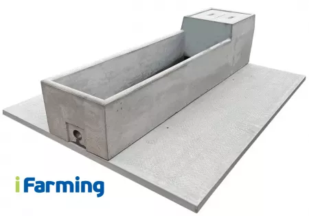 фотография продукта Бетонная площадка для установки поилок