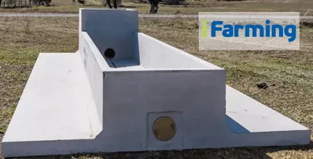 фотография продукта Бетонная поилка на 450 литров