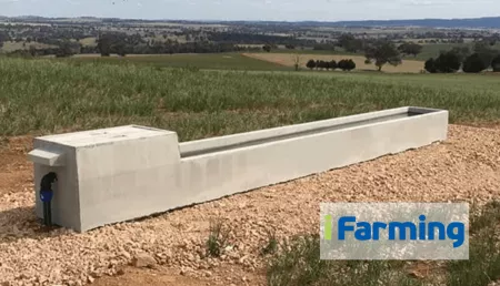 фотография продукта Бетонная поилка на 700 литров