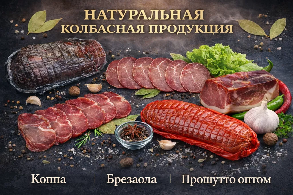 Фотография продукта Прошутто коппа ломо брезаола оптом 
