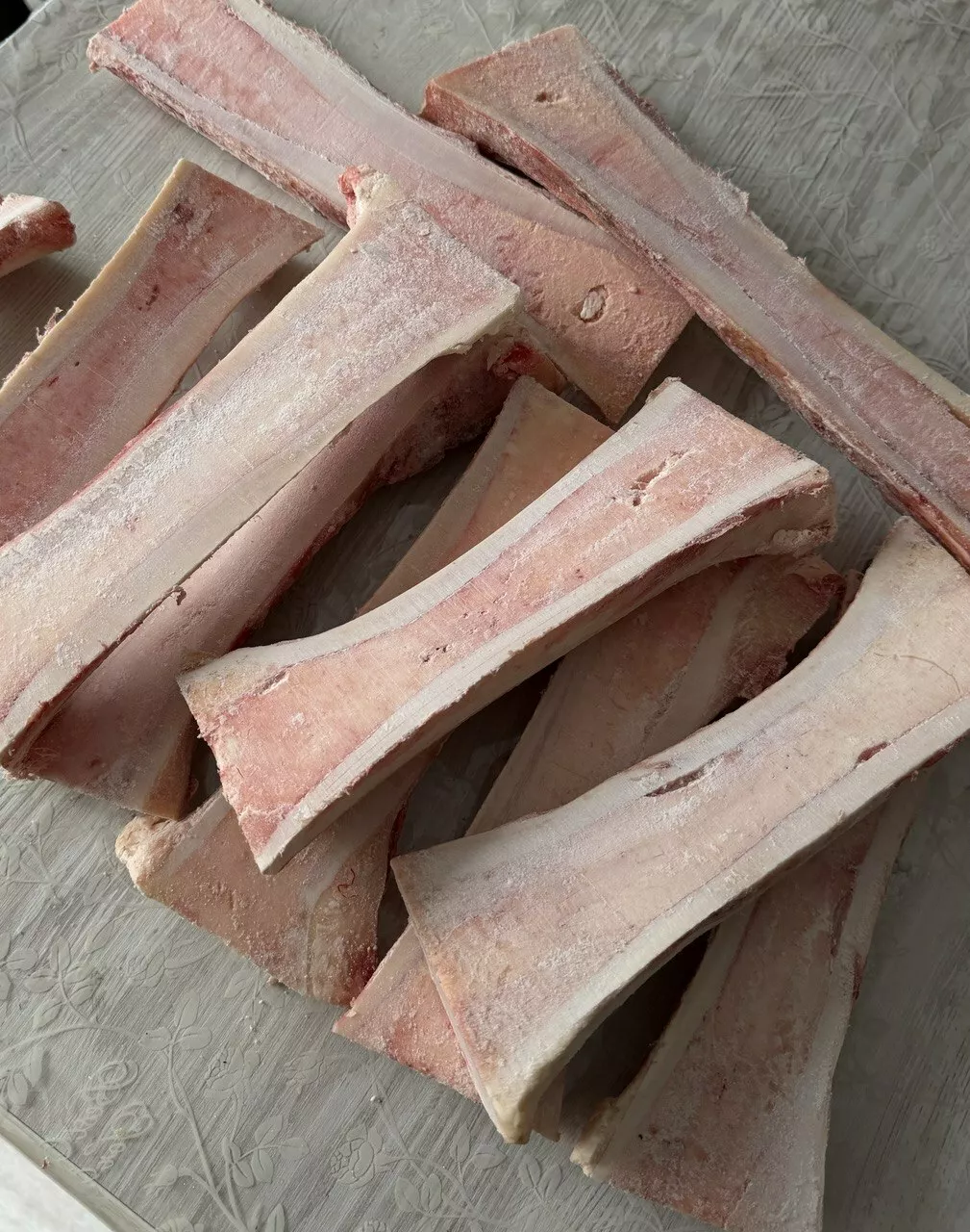 Фотография продукта Кость мозговая лодочка пиленая