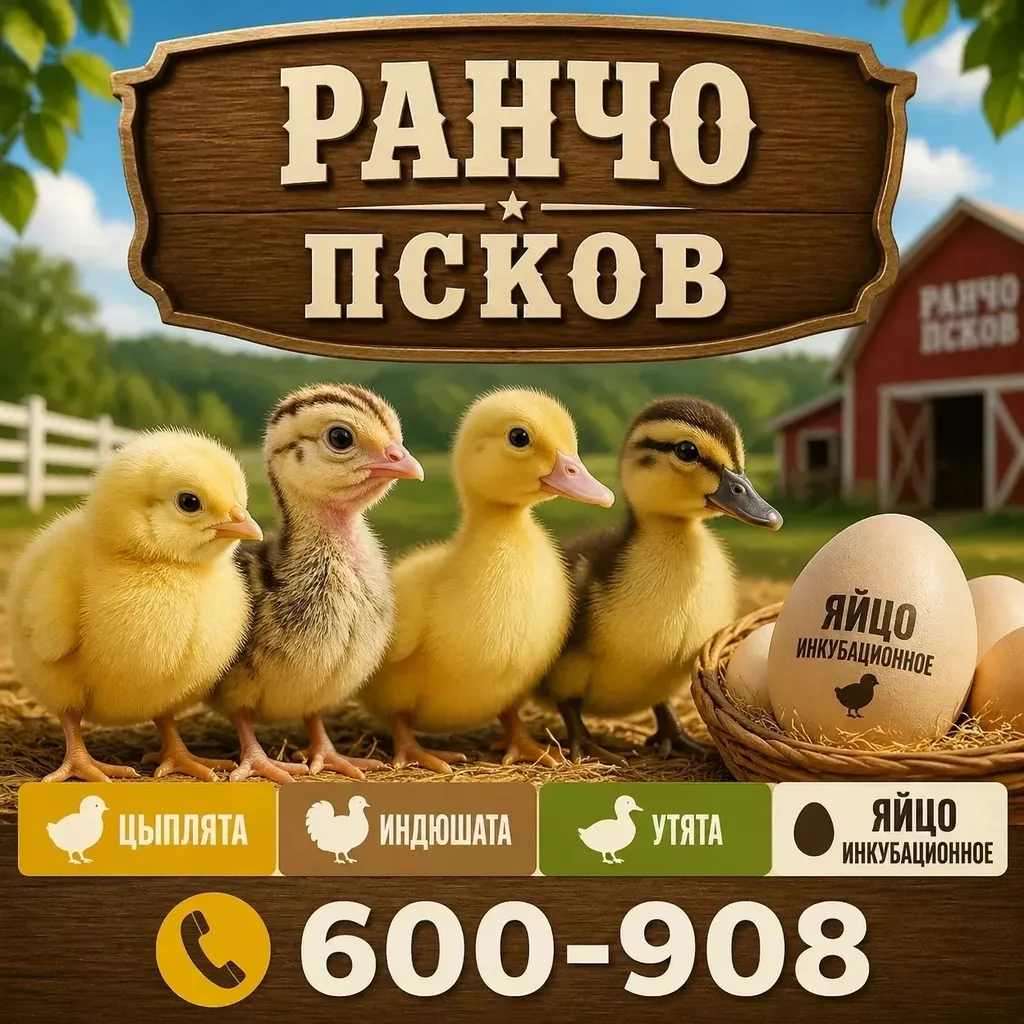 фотография продукта Цыплята,утята,индюшата,яйцоинкубационное