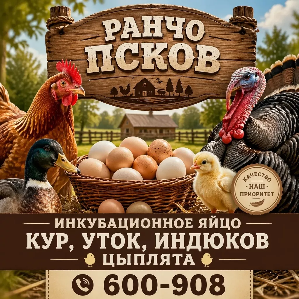 фотография продукта Инкубационное яйцо кур, уток, индюков