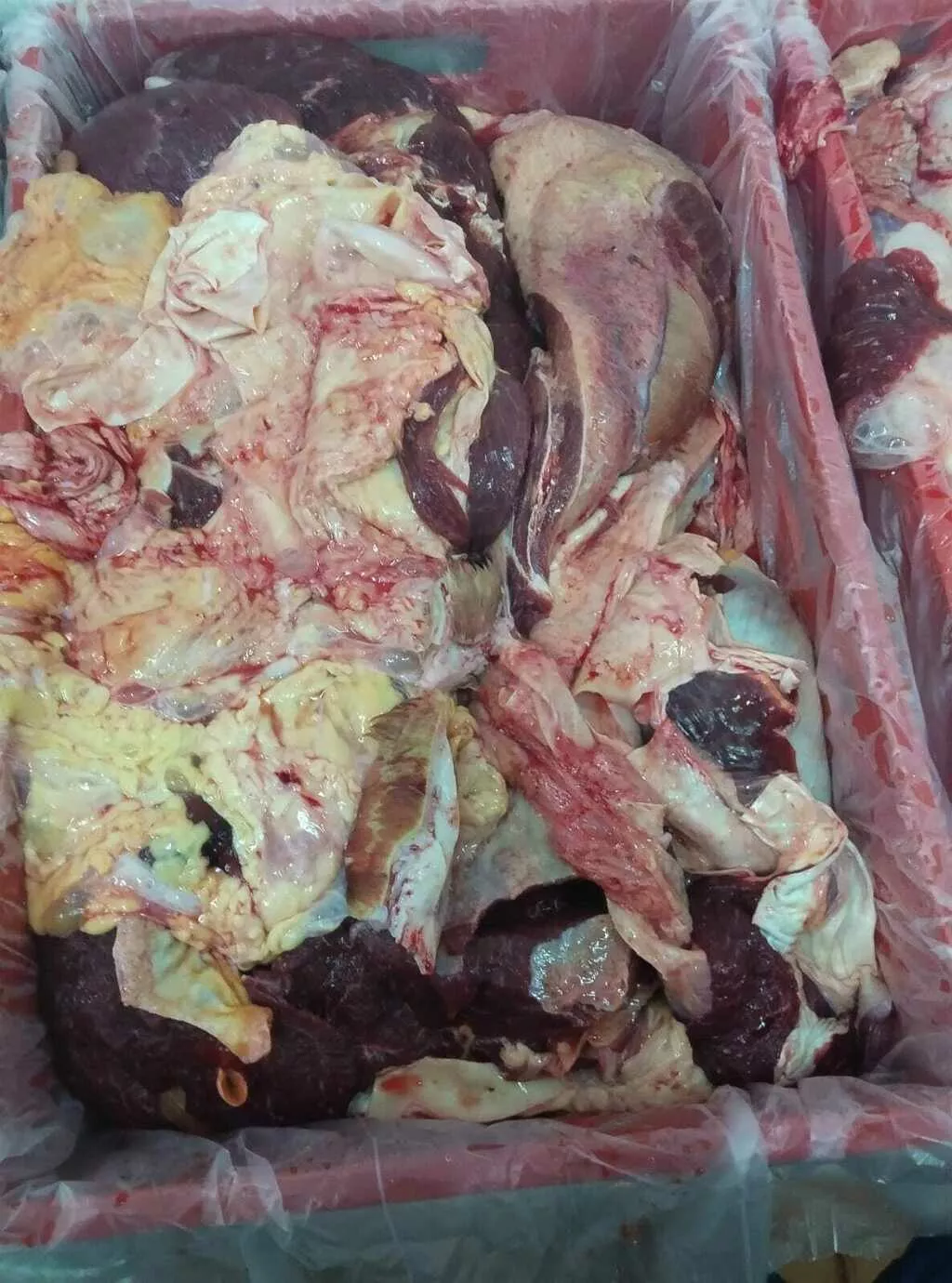 фотография продукта Техзачистка говяжья с убоя