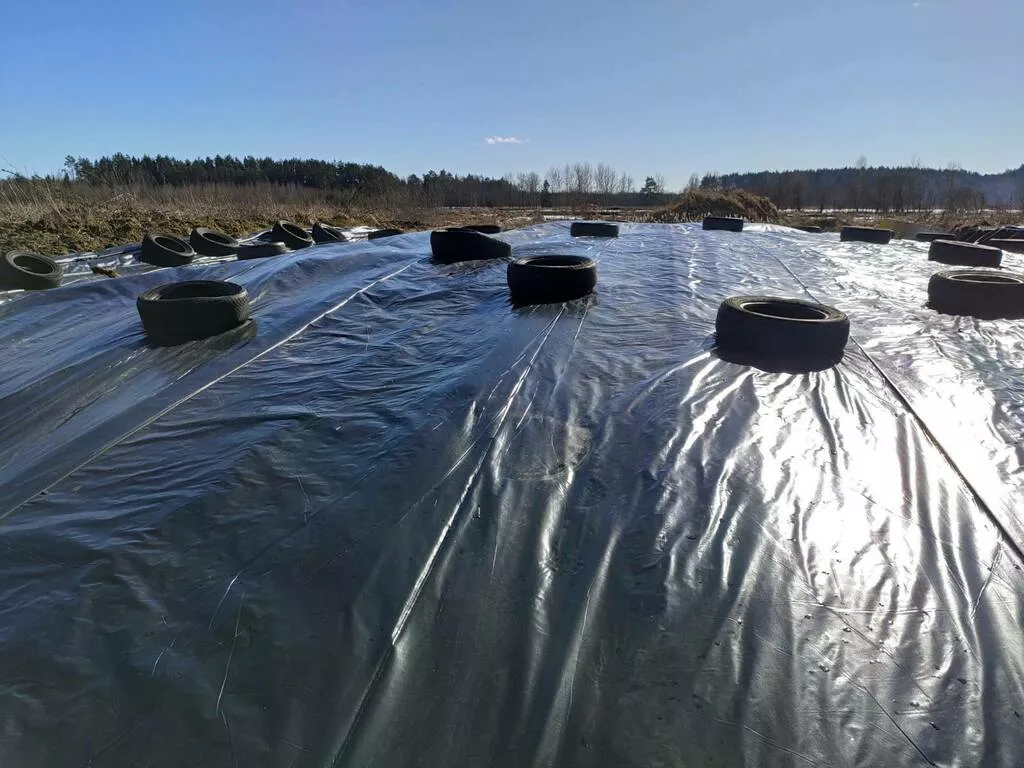 фотография продукта Силосная пленка черная 