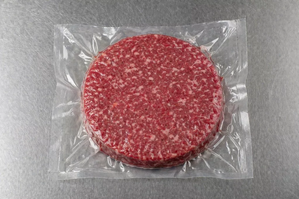 Фотография продукта Котлета говяжья для гамб. (без специй)