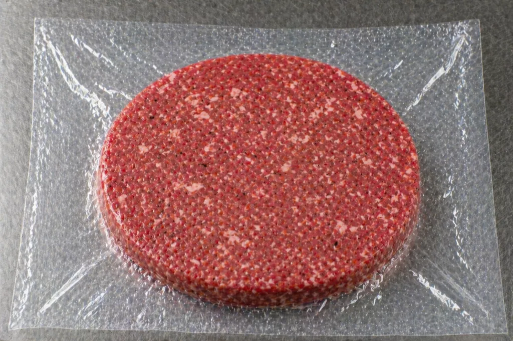Фотография продукта Котлета для бургера из мрам. говядины уп