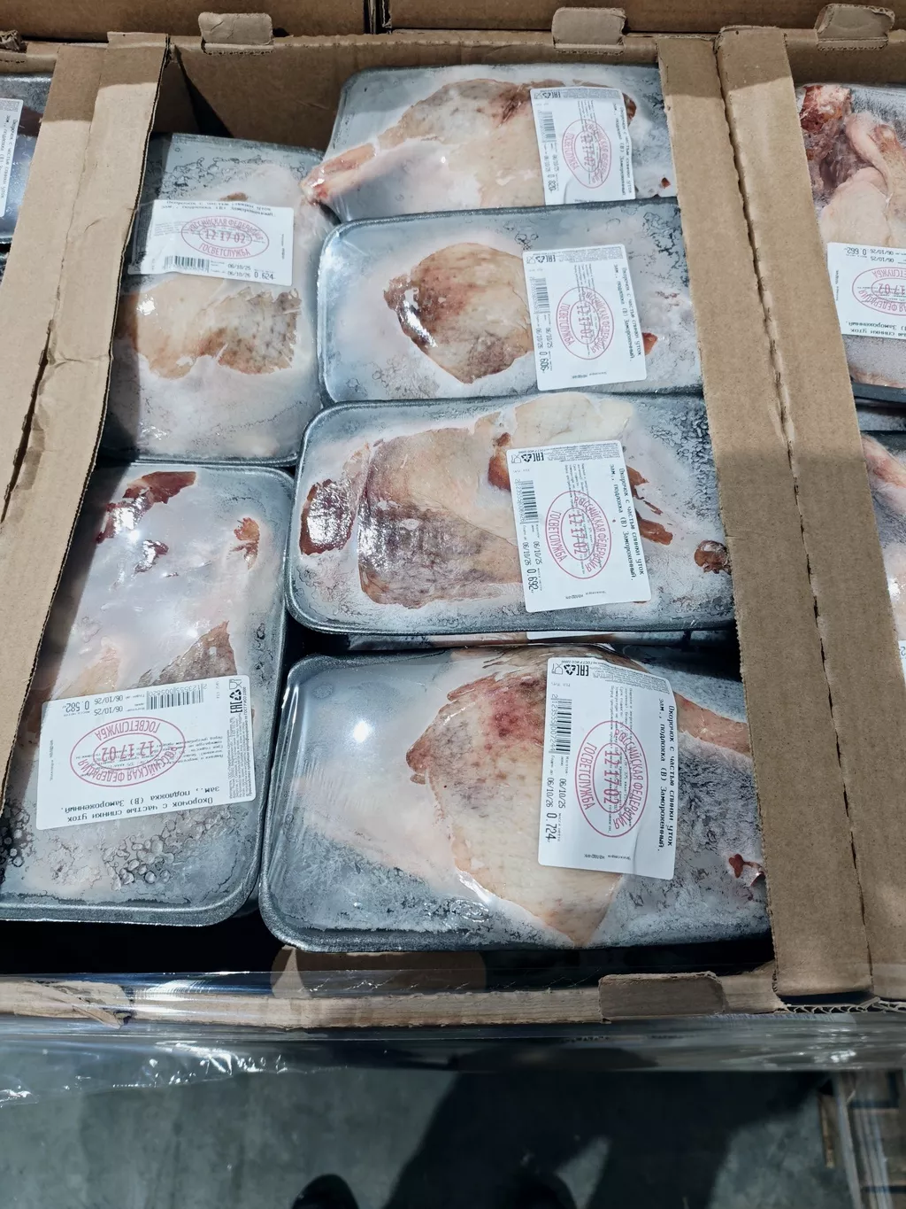 Фотография продукта Окорочок утки зам