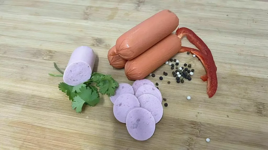 фотография продукта Сосиски рубленные .