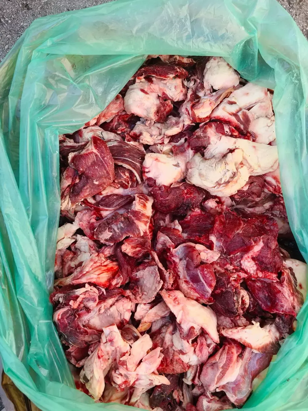 Фотография продукта Обрезь говяжья, пищевая
