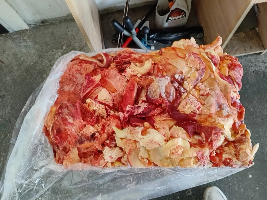 фотография продукта Жилка говяжья замороженная, микс